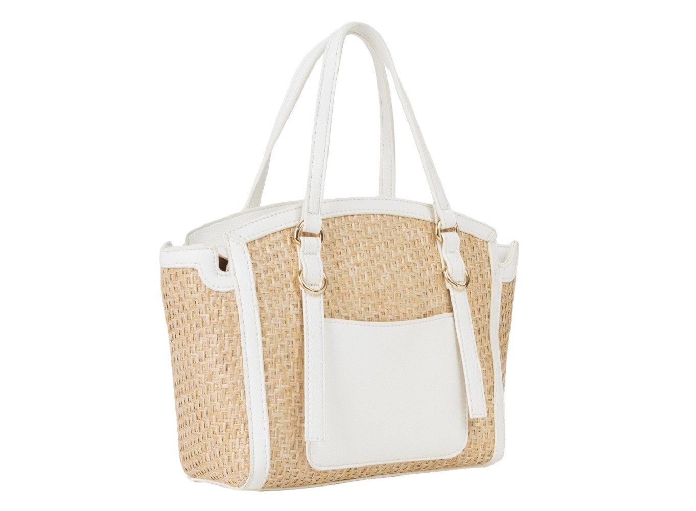 VALENTINO BAGS Handtasche VBS9R904 Shopping DEMETRA Handtasche (Stück, 1-tlg., 1), goldene Details