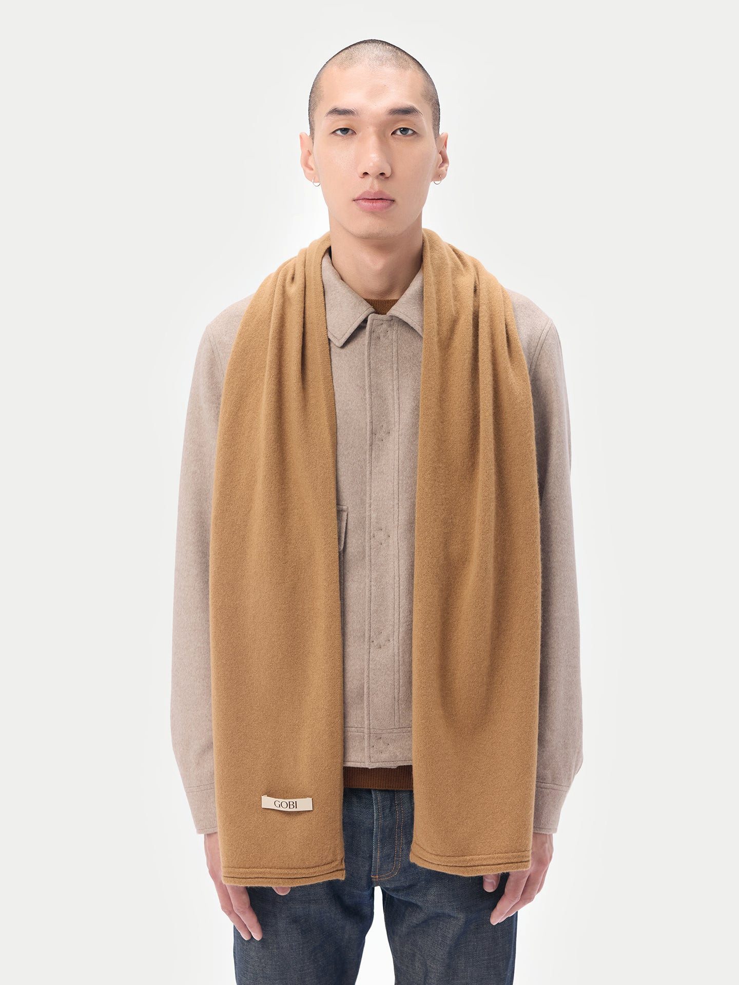 GOBI Cashmere Strickschal Jerseystrick Kaschmirschal günstig online kaufen