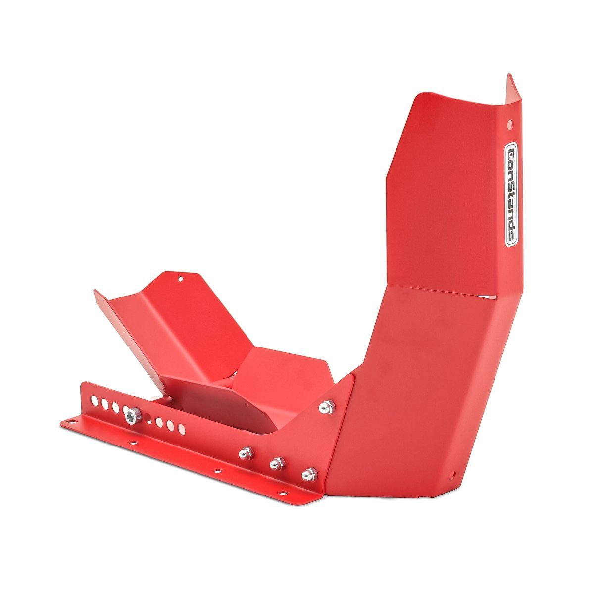 ConStands Motorradheber Easy Transport Fix - Motorrad Wippe matt für Anhänger Vorderrad