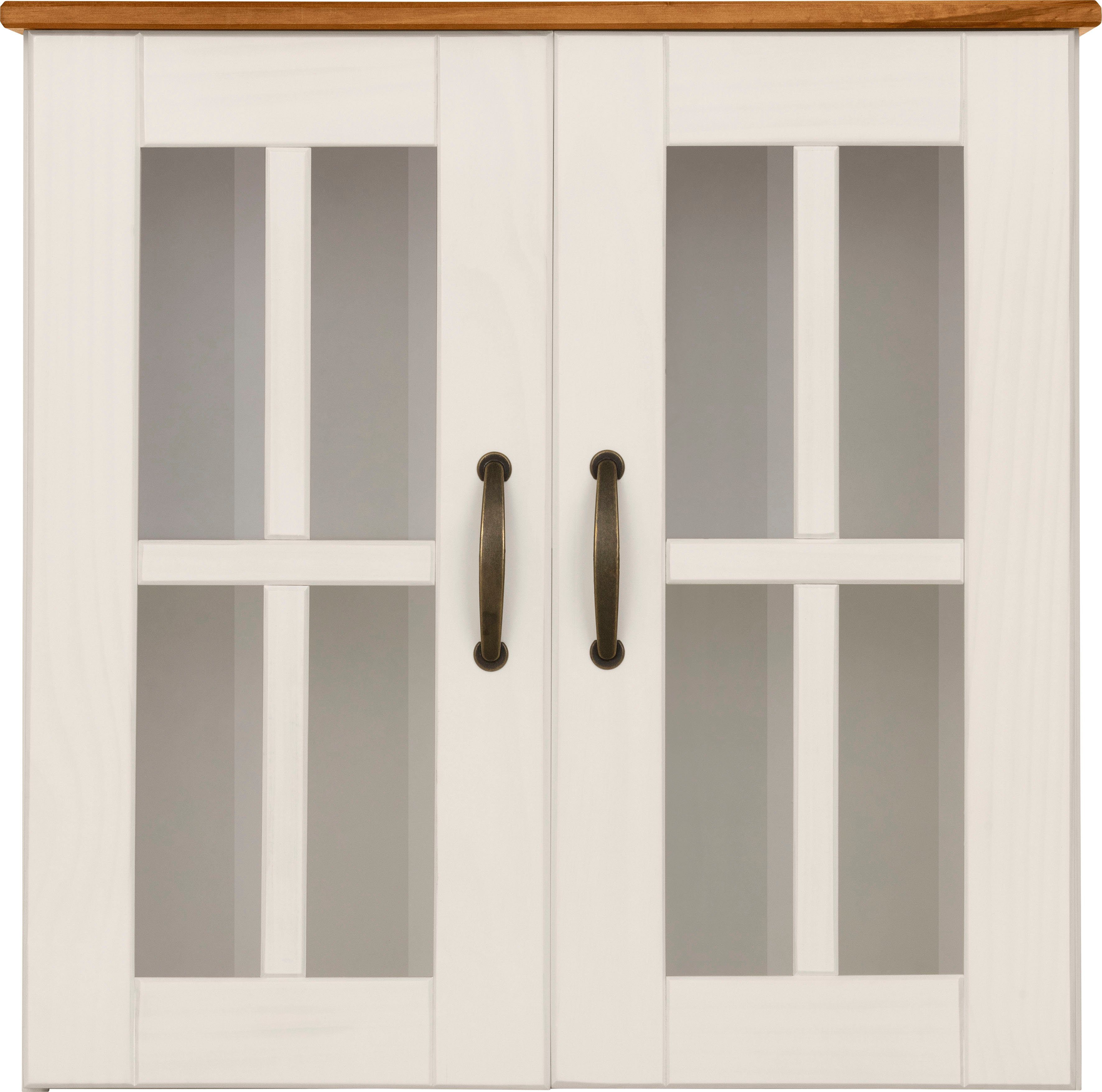 Home affaire Hängeschrank Rodby FSC®-zertifiziertes Massivholz, Griffe Metall, Breite 60cm, Höhe 60cm