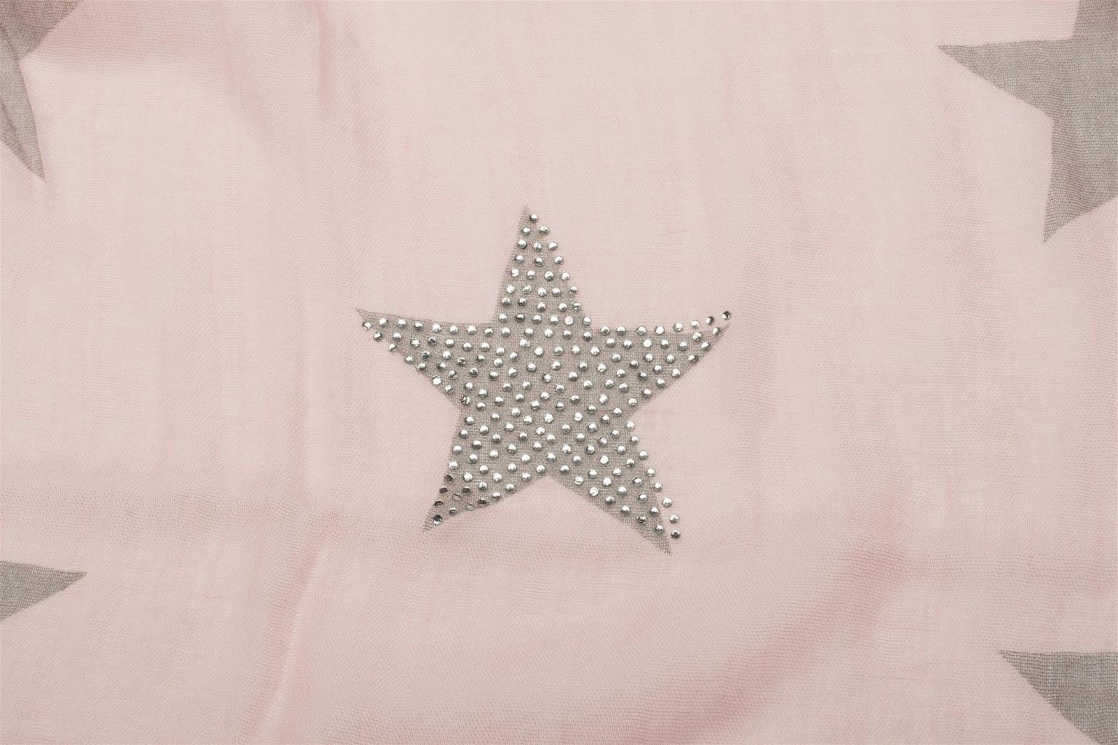 styleBREAKER Loop Loop mit Sternen und Strass Applikation, (1-St) günstig online kaufen