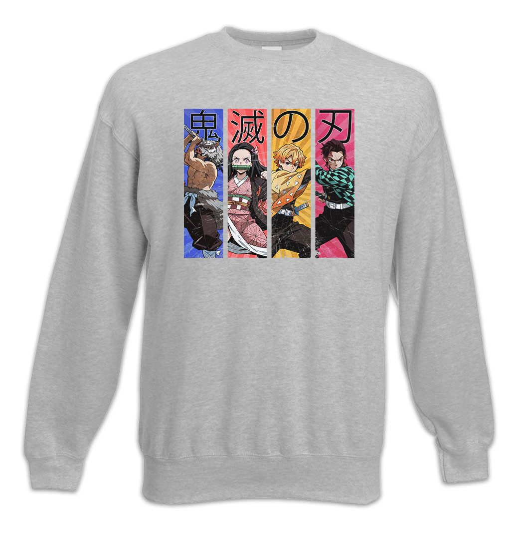 Urban Backwoods Sweatshirt Nezuko TanjiroSweatshirt Child's Mörderpuppe Chucky Play Halloween (1-tlg) Blood Bloody Blutig Blut