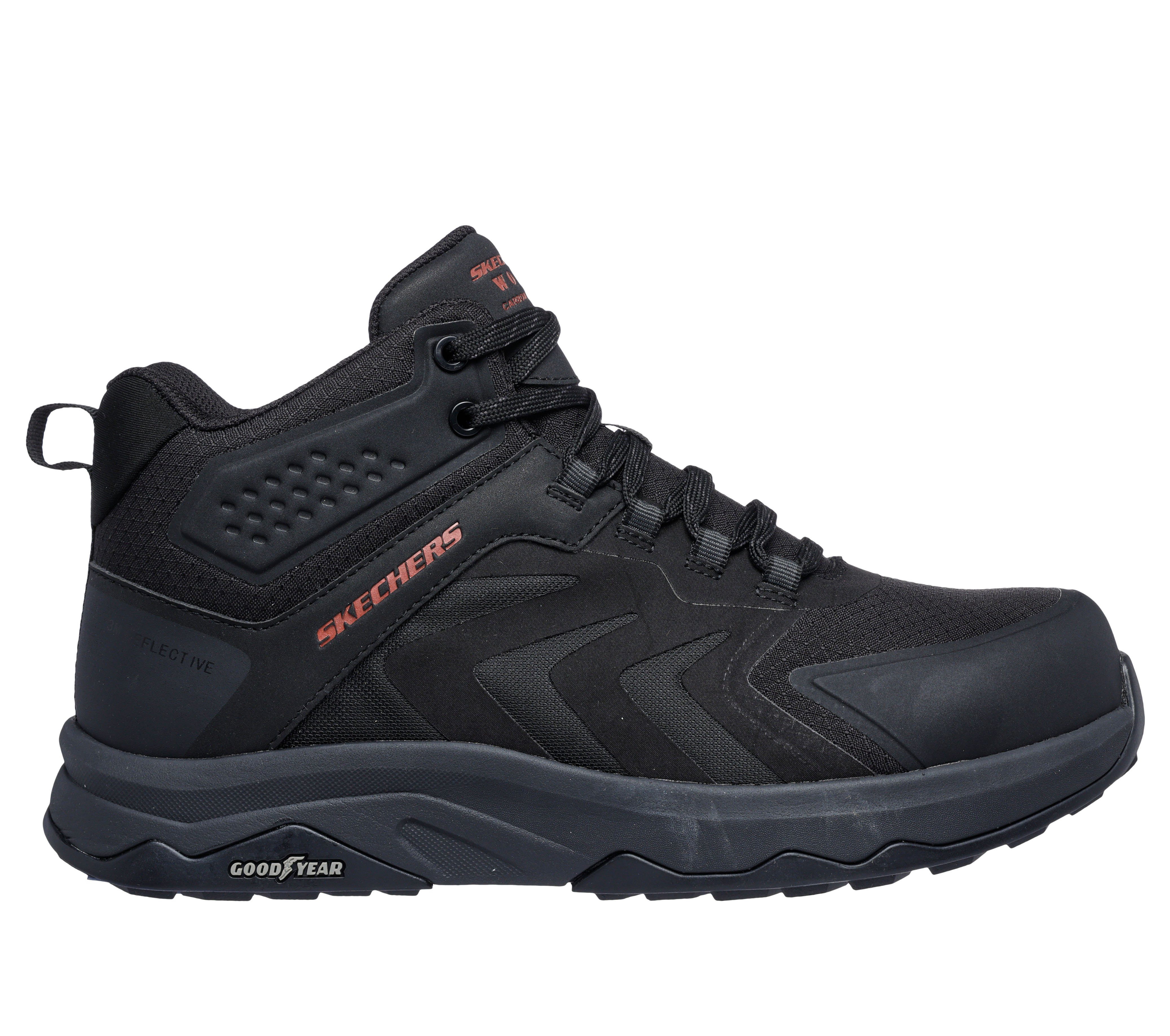 Skechers SPEED-FLEX TREKKER-NORDOWN Herren Arbeitsschuhe S3S Sicherheitsschuh Carbon Nano Toe EN ISO 20345:2022+A1:2024 S3S SR + ESD – Bild 2 von 5