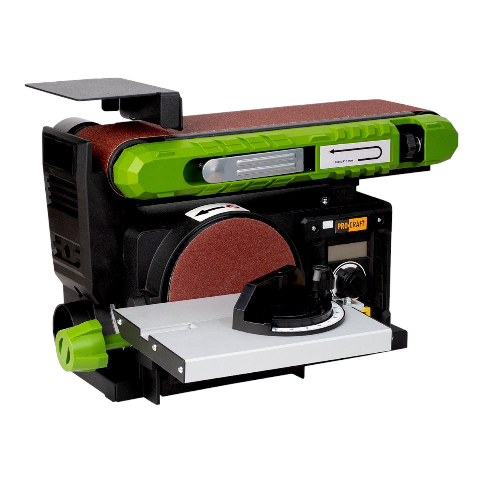 PRO CRAFT Bandschleifer Procraft BDS400S Band- und Tellerschleifmaschine 400 Watt 915 x 100 mm