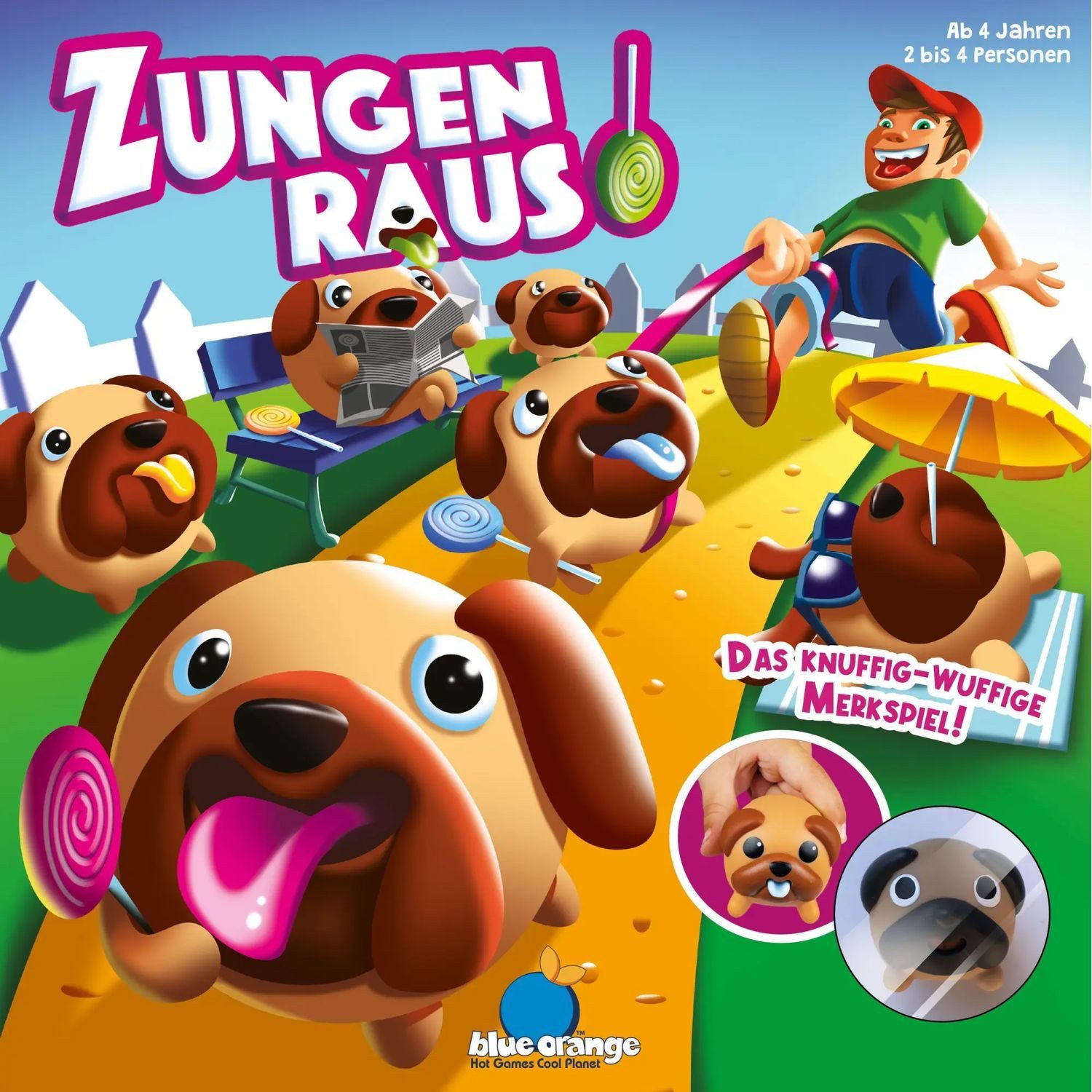 Asmodee Spiel Zungen raus!