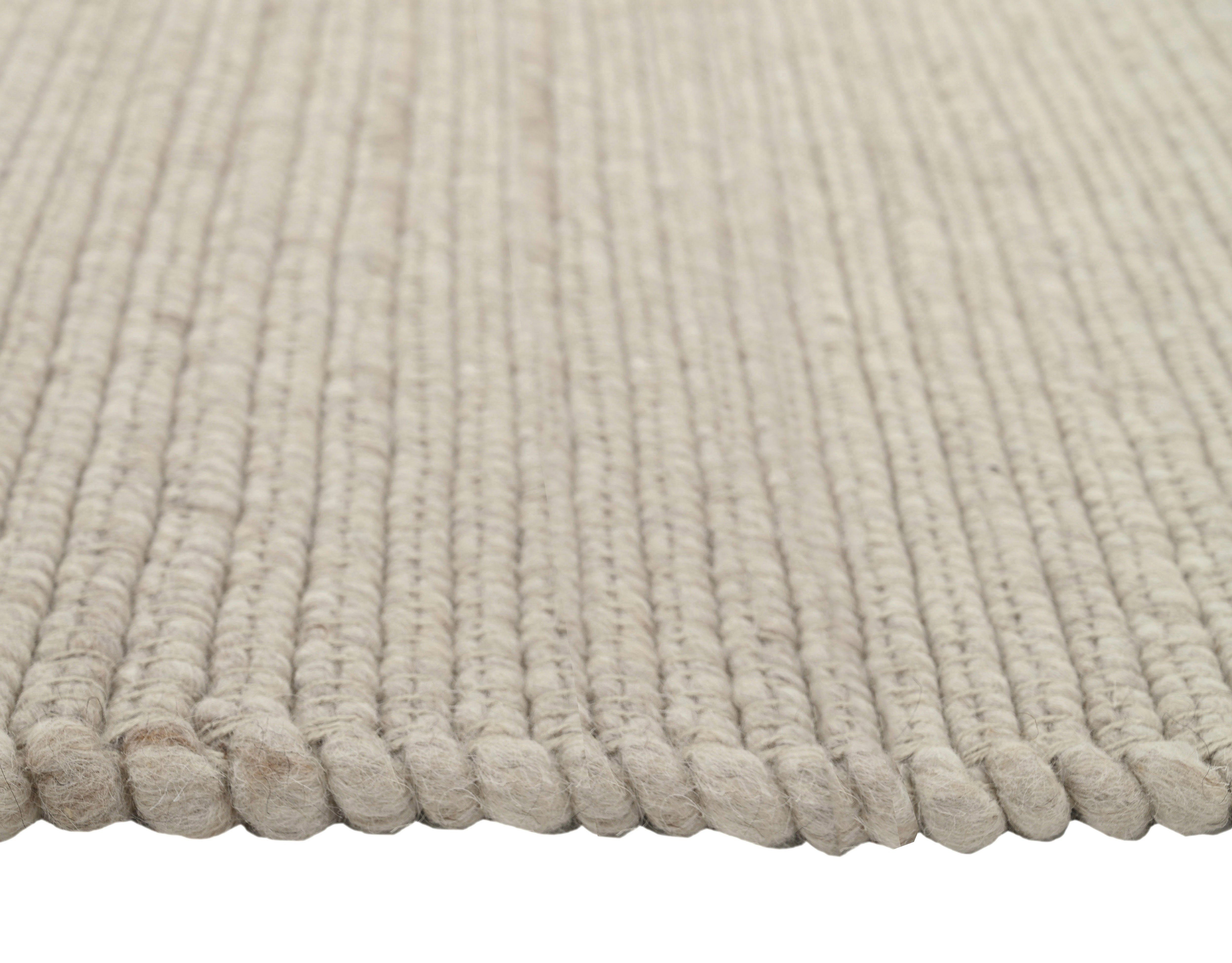 Wollteppich Kreta, andas, rechteckig, Teppiche, für mm, sand 14 Teppich Wohnzimmer, Schlafzimmer, Höhe: Esszimmer Handweb