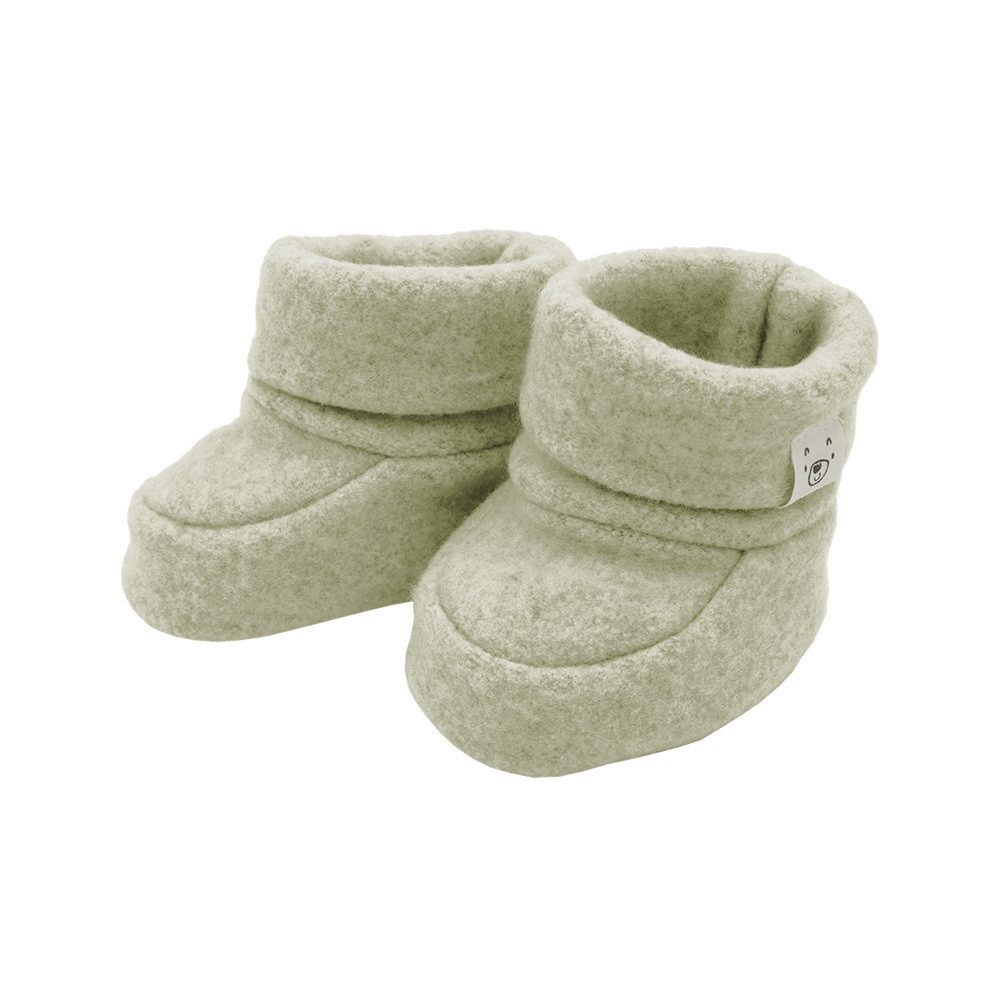 MAXIMO GOTS BABY-Schuhe, Fleece Krabbelschuh (2-tlg)