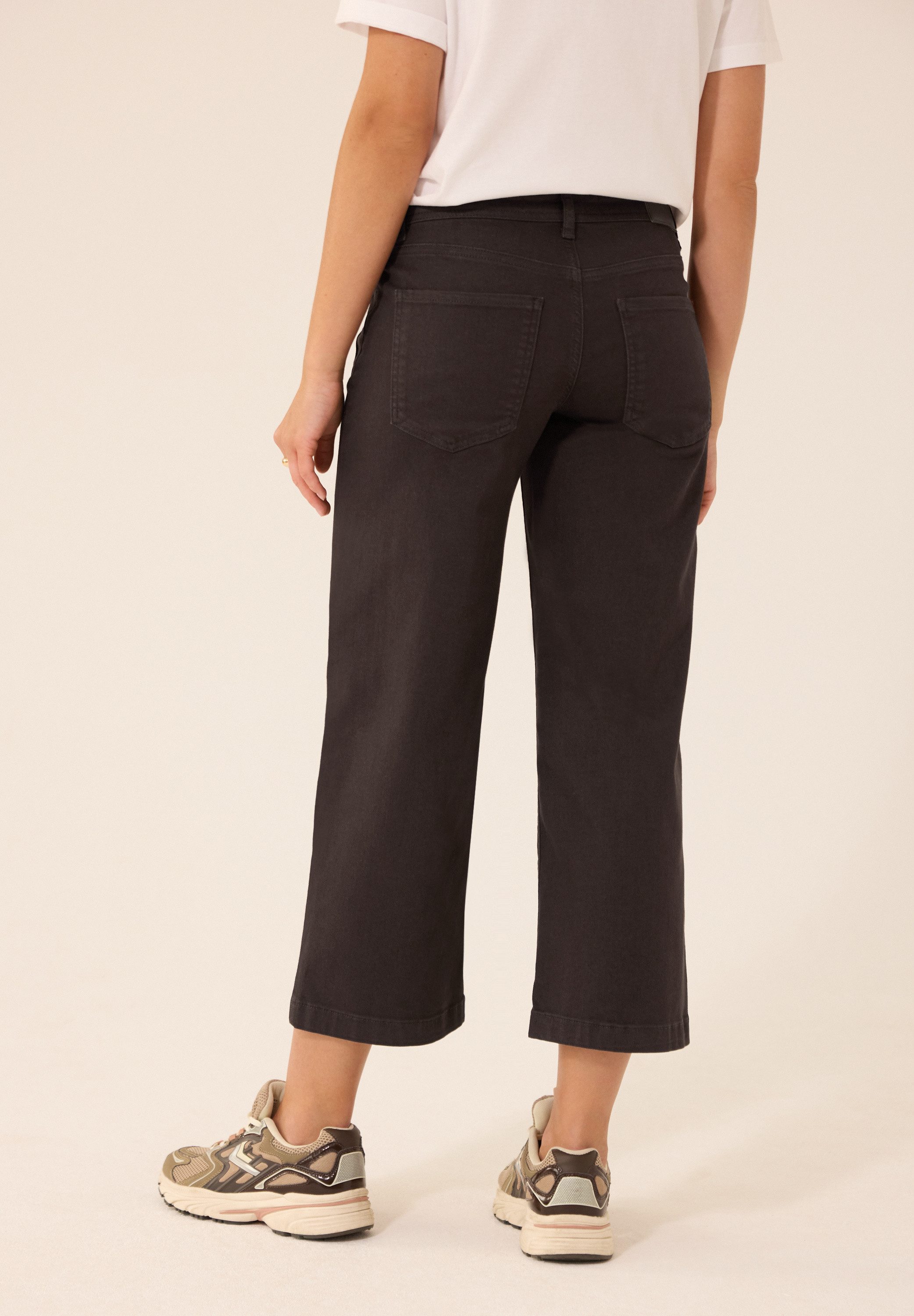 STREET ONE STUDIO Loose-fit-Jeans mit Wide Legs