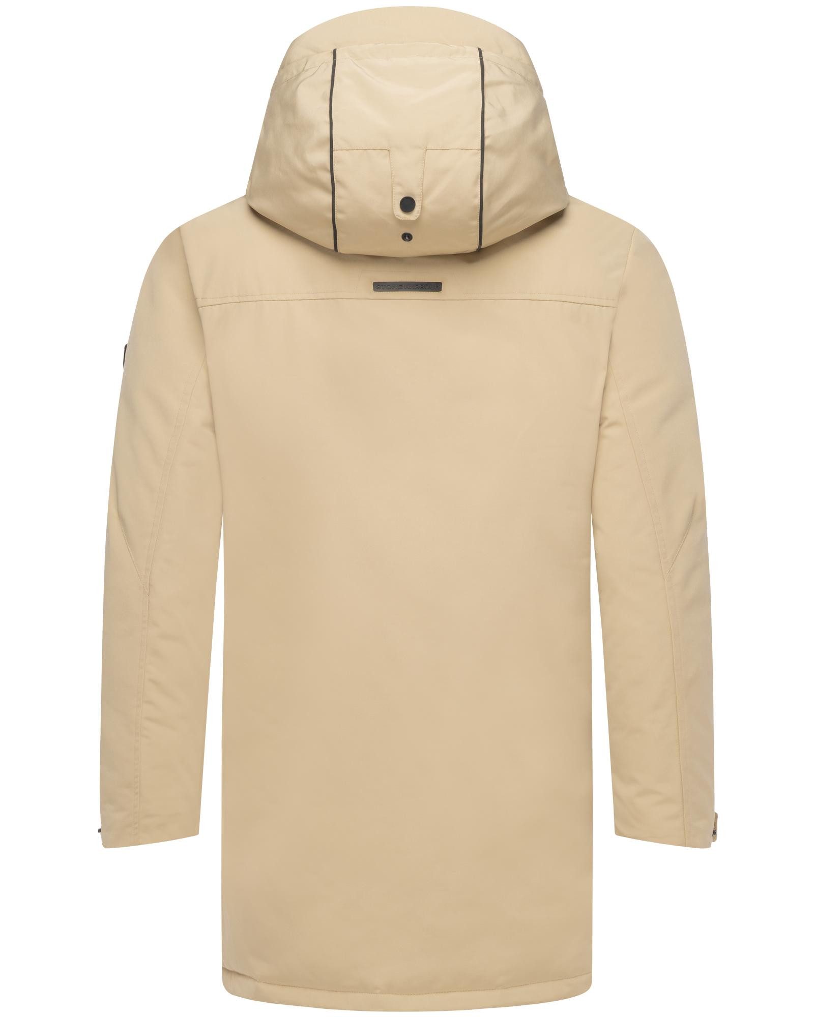 Stone Harbour Wintermantel Phinoo XX Warmer Herren Winterparka mit gefütterter Kapuze – Bild 3 von 5