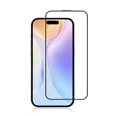 SKECH Frontier Tempered Glass für Apple iPhone 15, Displayschutzglas, 1 Stück, Anti-Fingerabdruck, 9H Härtegrad, Kratzfest, 3D Touch