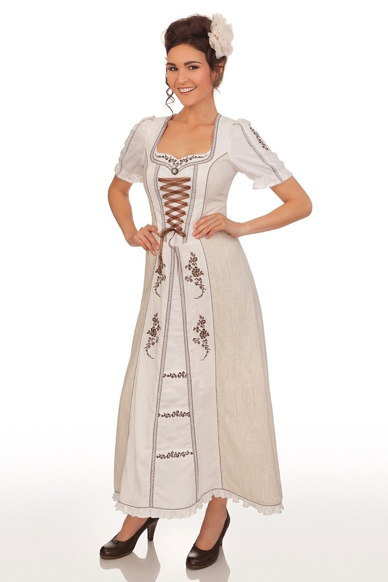 Dirndl Landhauskleid - ASCONA - natur