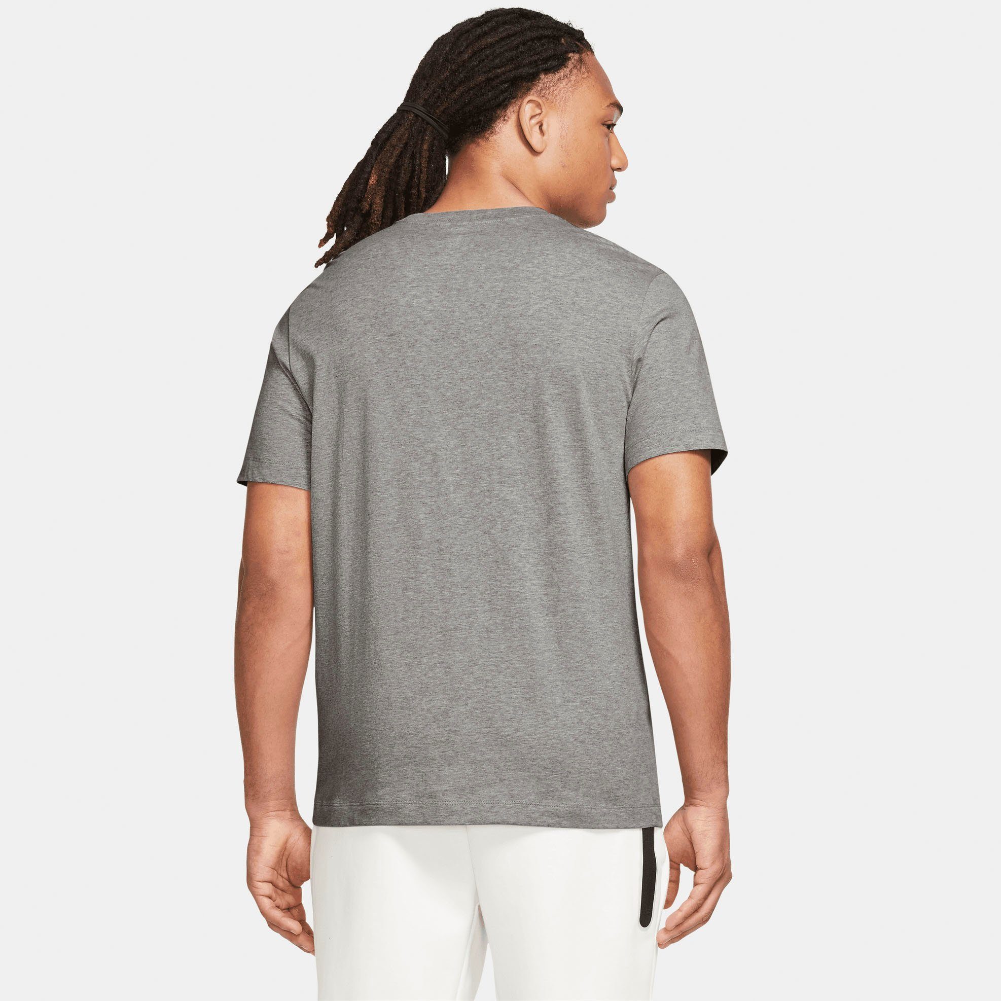 GREY Men's T-Shirt DK HEATHER Sportswear T-Shirt Nike