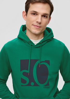 s.Oliver Sweatshirt Kapuzensweater mit Labelprint