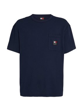 Tommy Jeans T-Shirt TJM REG WAFFLE POCKET TEE mit Brusttasche