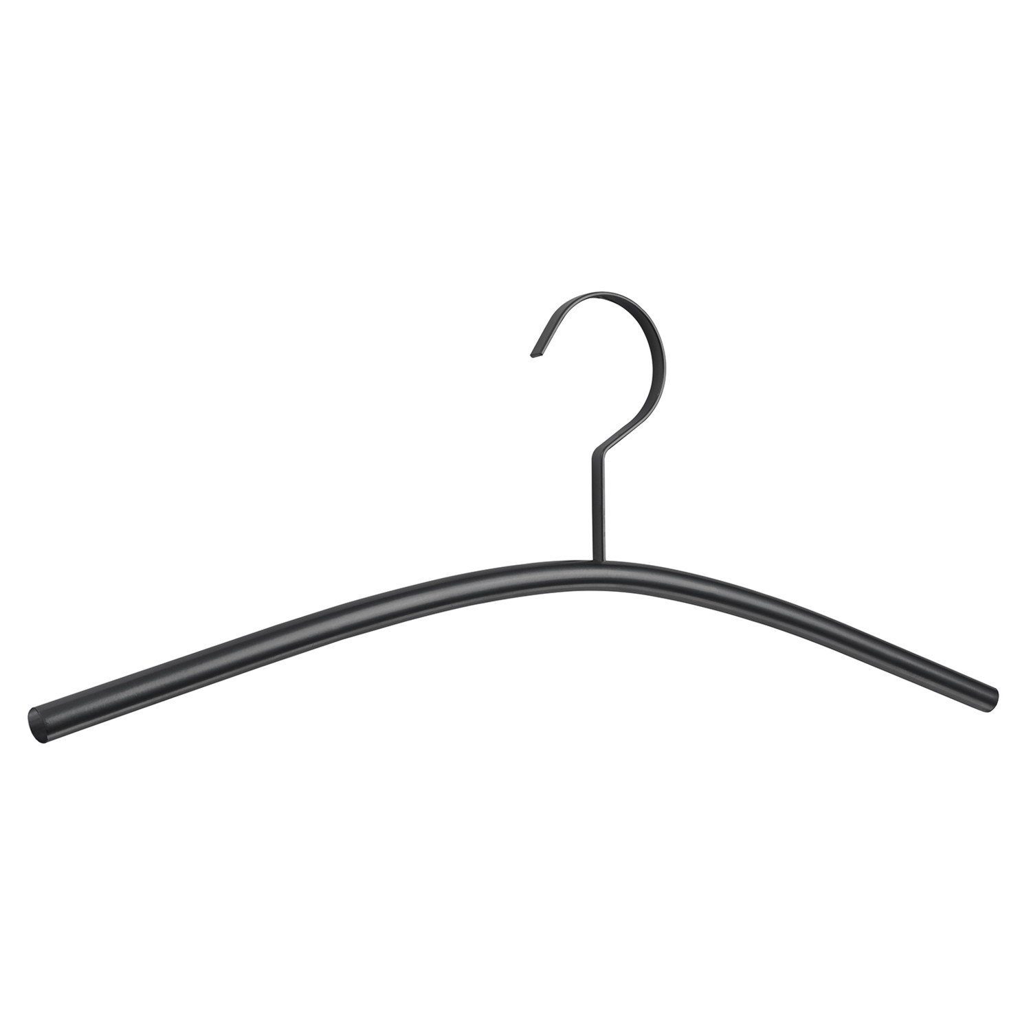 pieperconcept Kleiderbügel Kleiderbügel Piatto Stahl schwarz günstig online kaufen