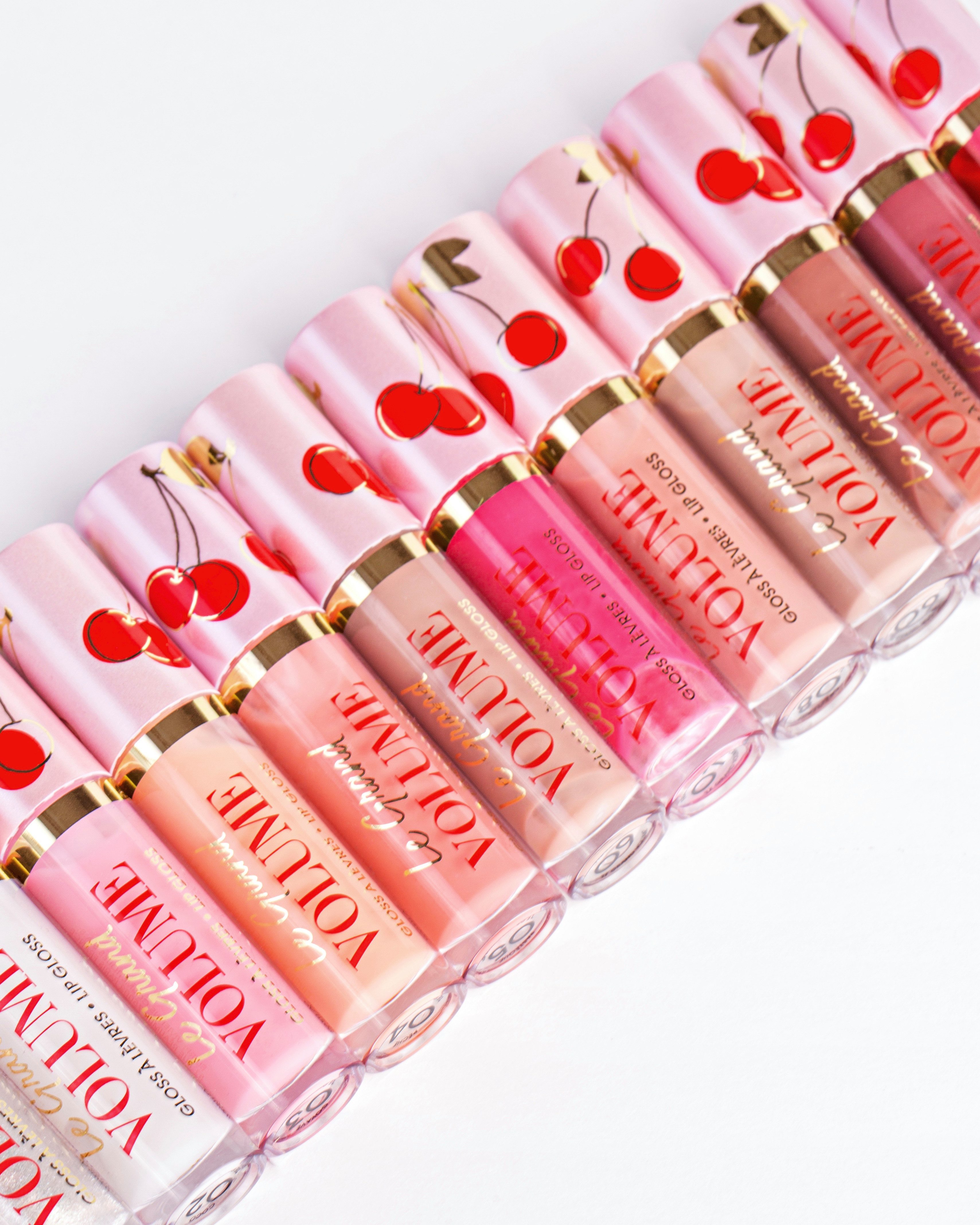 Vivienne Sabo Le Grand Volume Lip Gloss – Verführerischer Glanz Mit Kirschduft, Farbe Grapefruit/Bege Pink