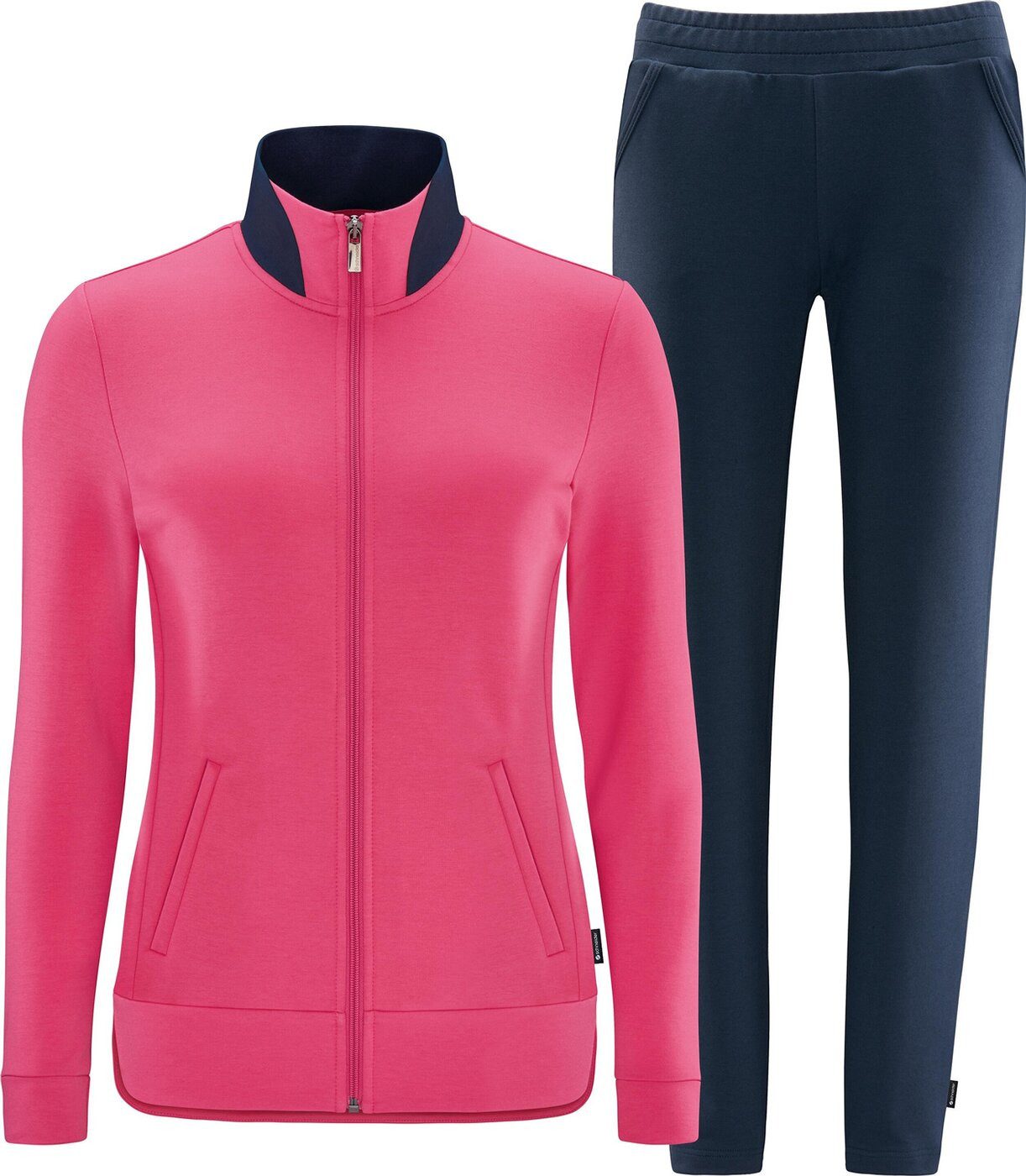 SCHNEIDER Sportswear Trainingsanzug ADELLEW-ANZUG hibiscus/dunkelblau