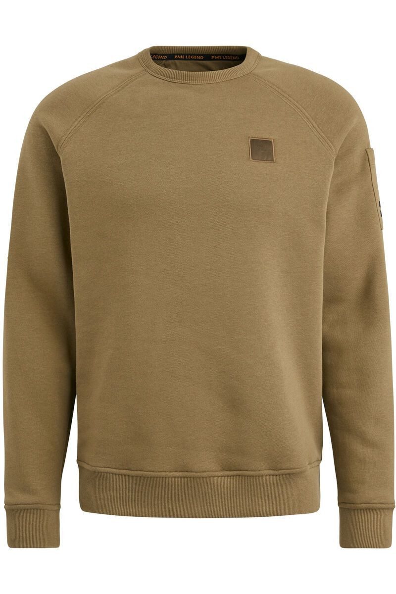 PME LEGEND Strickjacke Crewneck soft fleece sweat otter. € 69,95