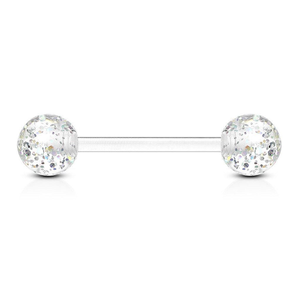 viva-adorno Brustwarzenpiercing Zungenpiercing Barbell Piercing Stab günstig online kaufen