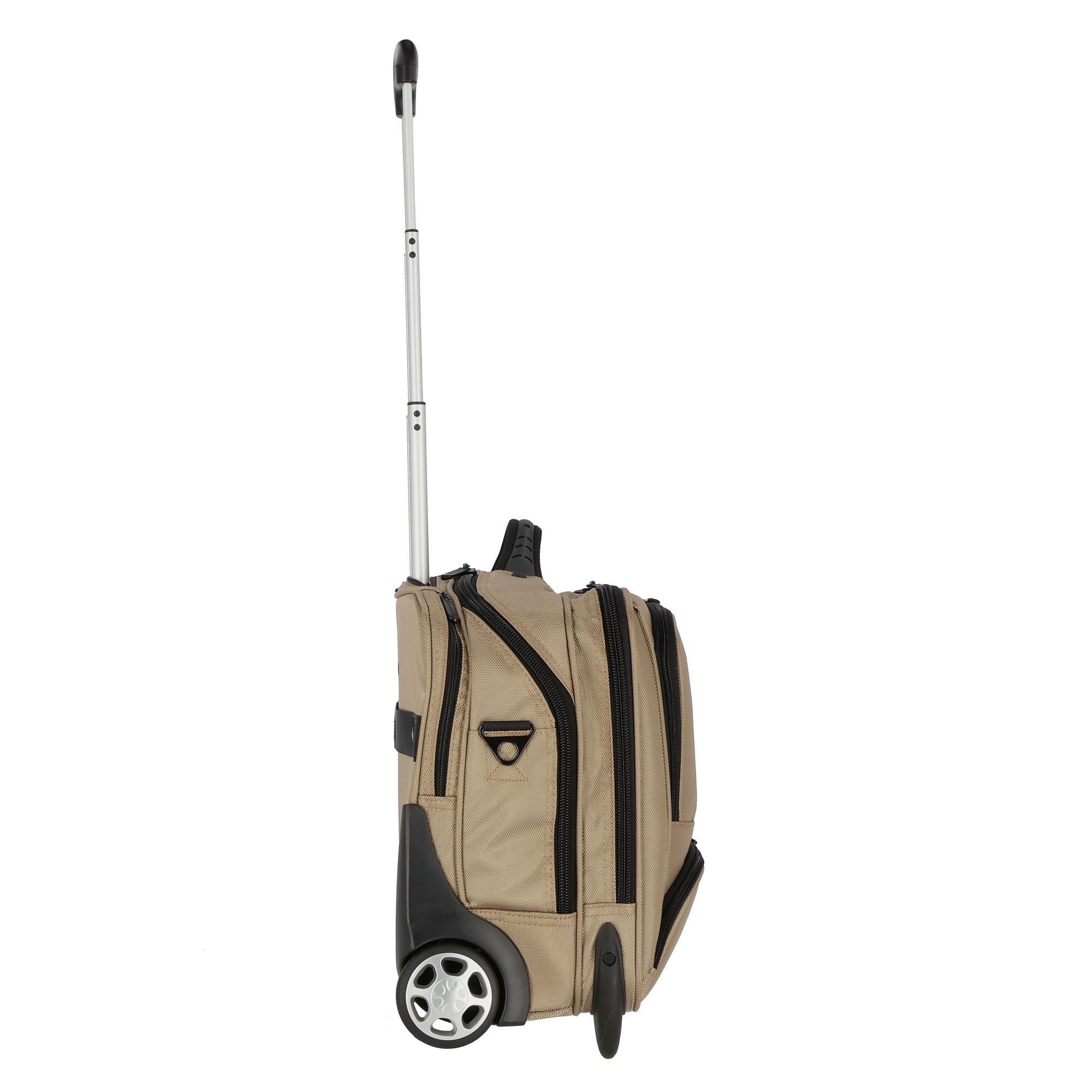 Dermata Business-Trolley, 2 Rollen, Polyester