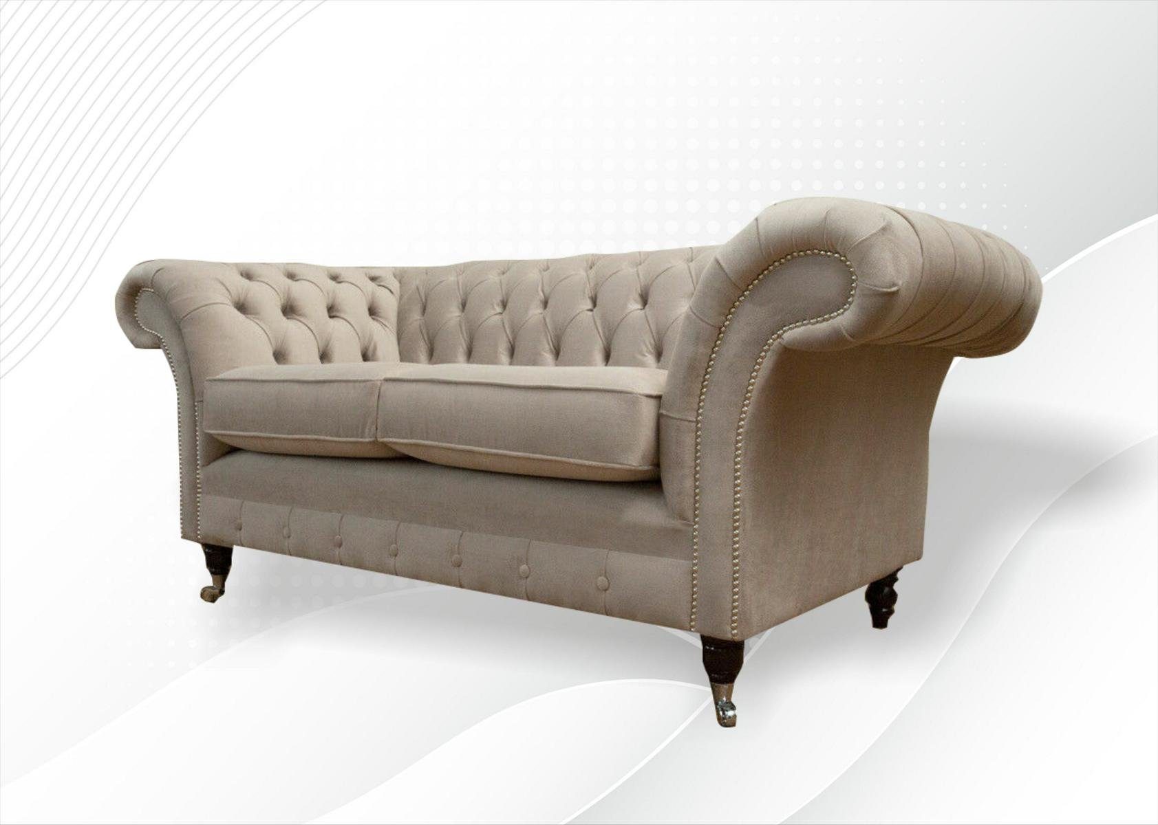 Couch cm Sofa Sitzer Chesterfield 2 JVmoebel 185 Chesterfield-Sofa, Design
