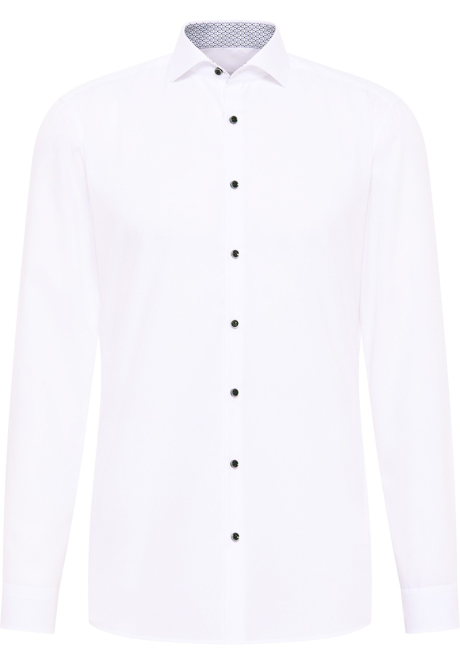 Eterna Langarmhemd - Hemd Slim Fit - Original Shirt Popeline - ohne Brusttasche