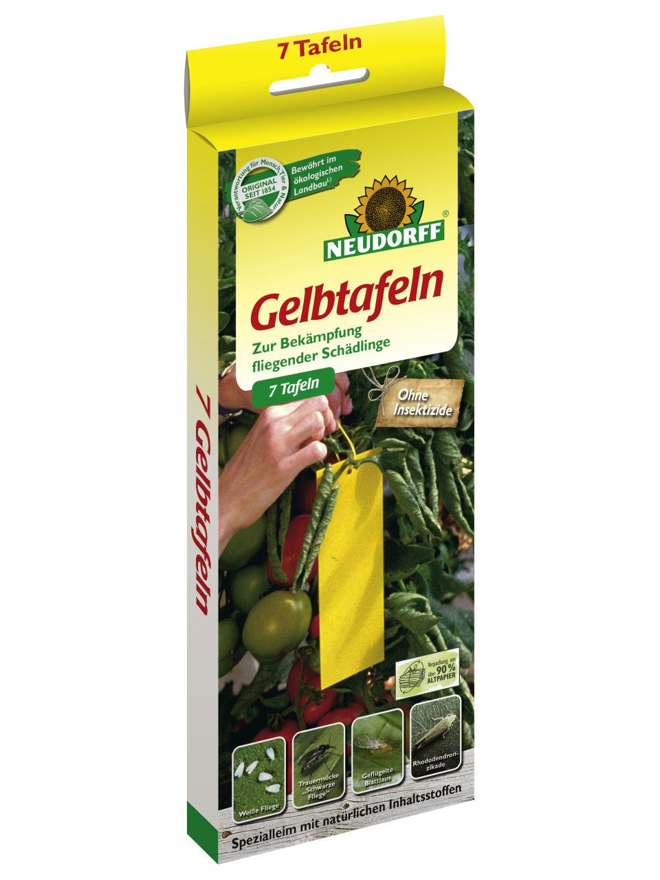 Klebefalle Neudorff Gelbtafeln 7 Stück