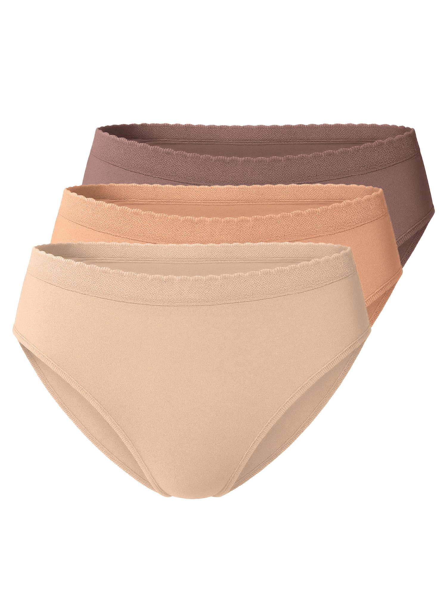 Yenita® Slip Microfaser Bikinislip (3-St) in günstig online kaufen