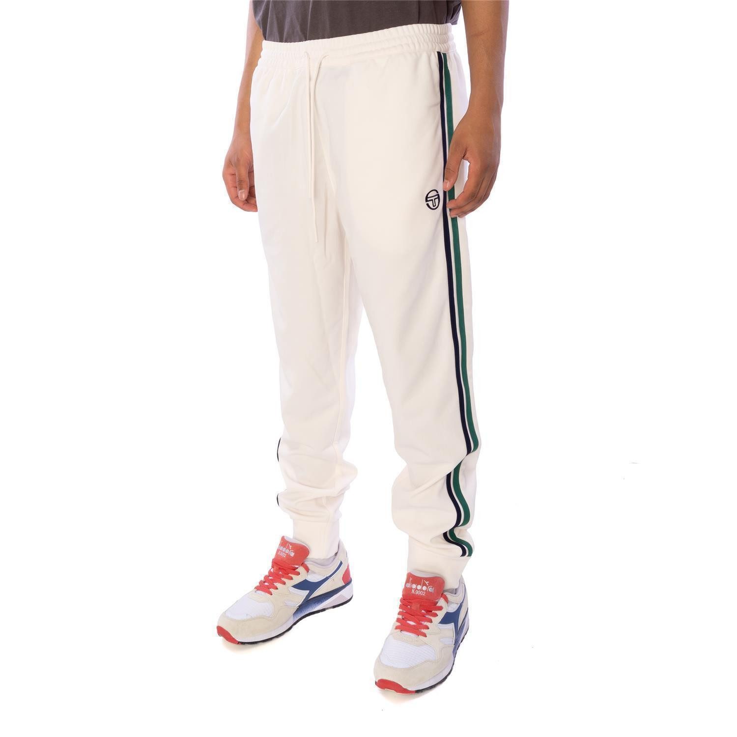Sergio Tacchini Jogginghose Hose Sergio Tacchini Damarindo Kontrastfarbene Streifen an der Seitennaht