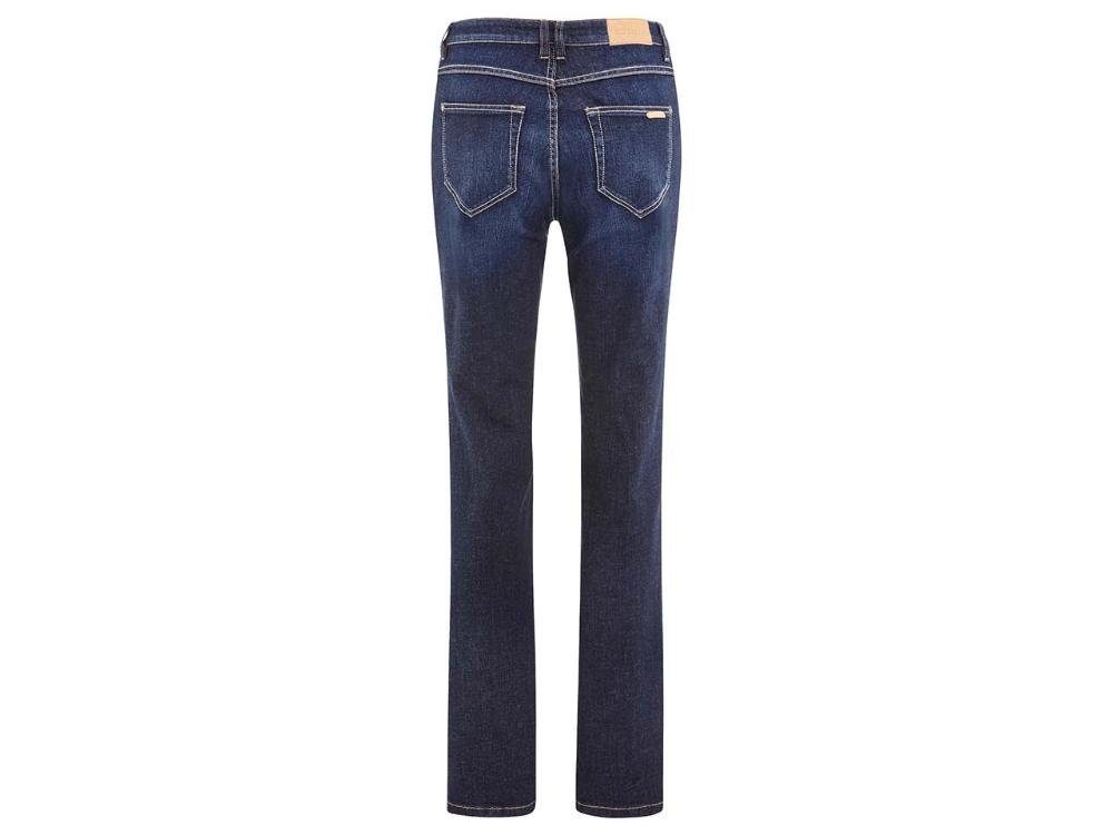 vegan Living dark denim 7/8-Jeans LIVING CRAFTS Crafts Bio-Damen-Jeans 'Donna', blue