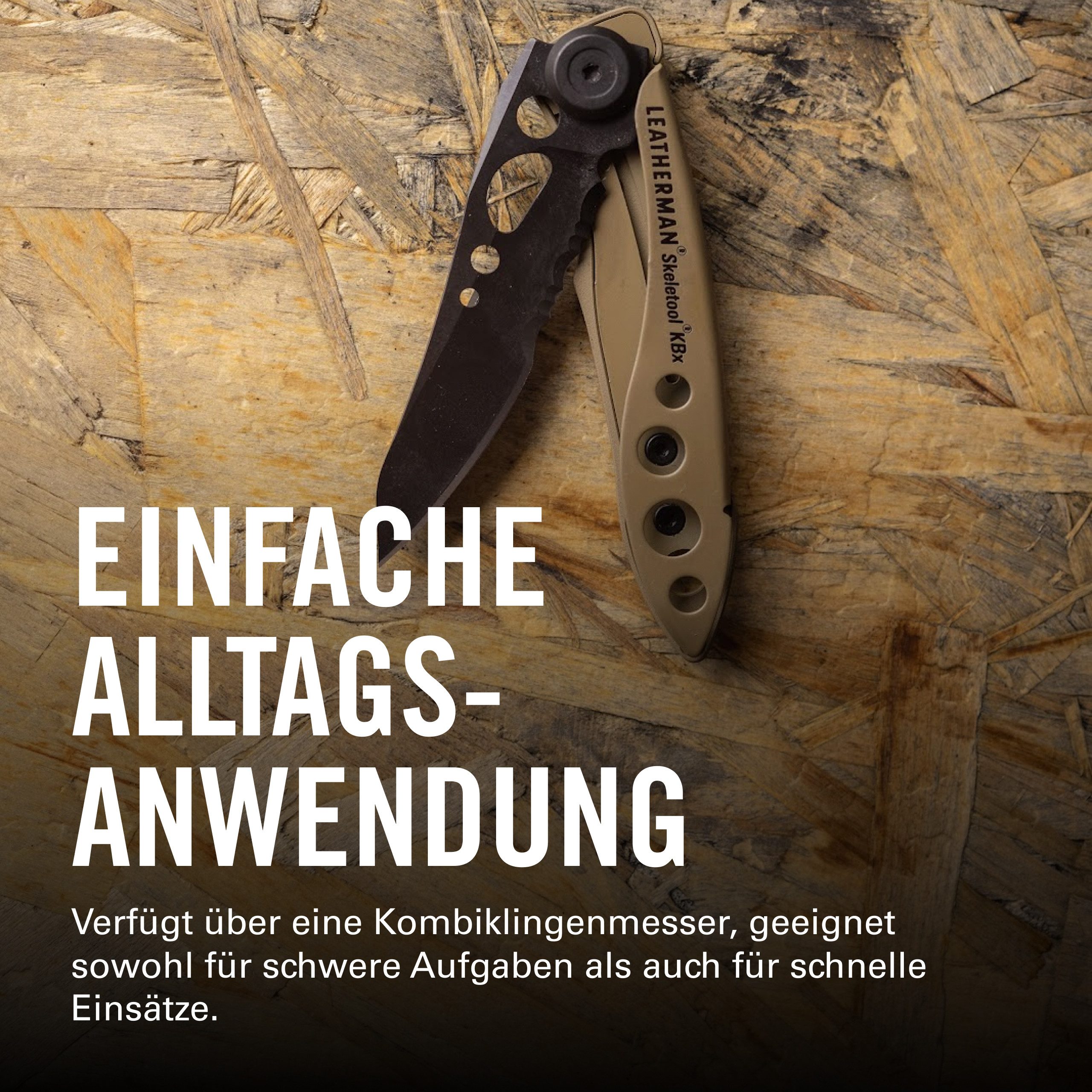 Leatherman Taschenmesser Leatherman Skeletool KBx - Kombi-Messer mit Flaschenöffner