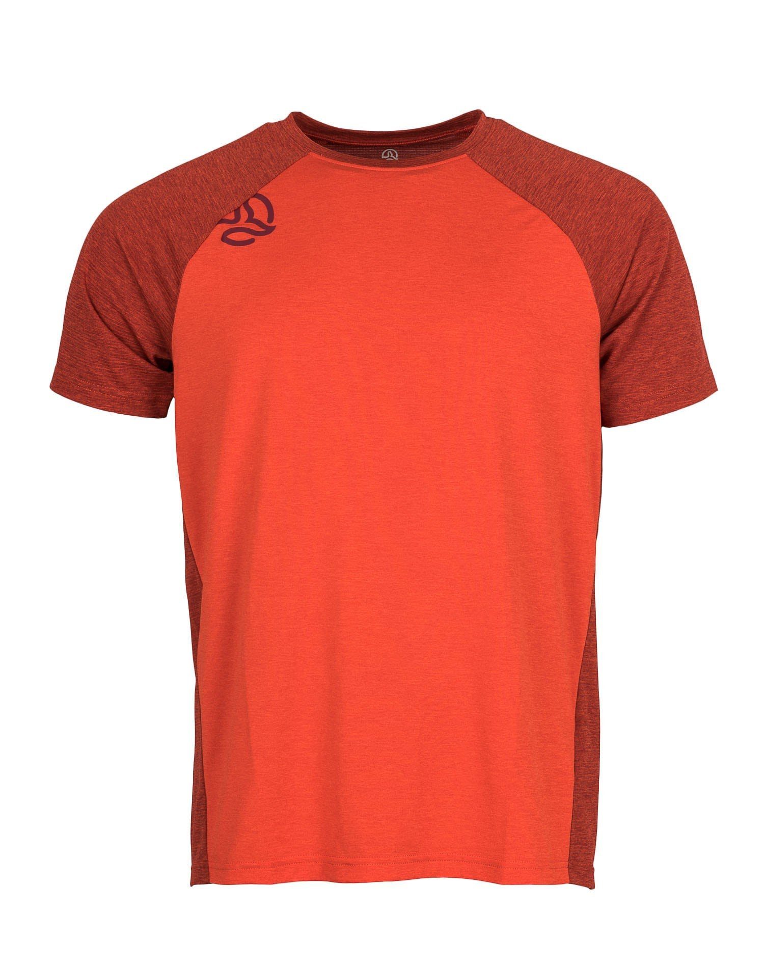 TERNUA T-Shirt Ternua M Krin Tee Herren Kurzarm-Shirt Orange Red