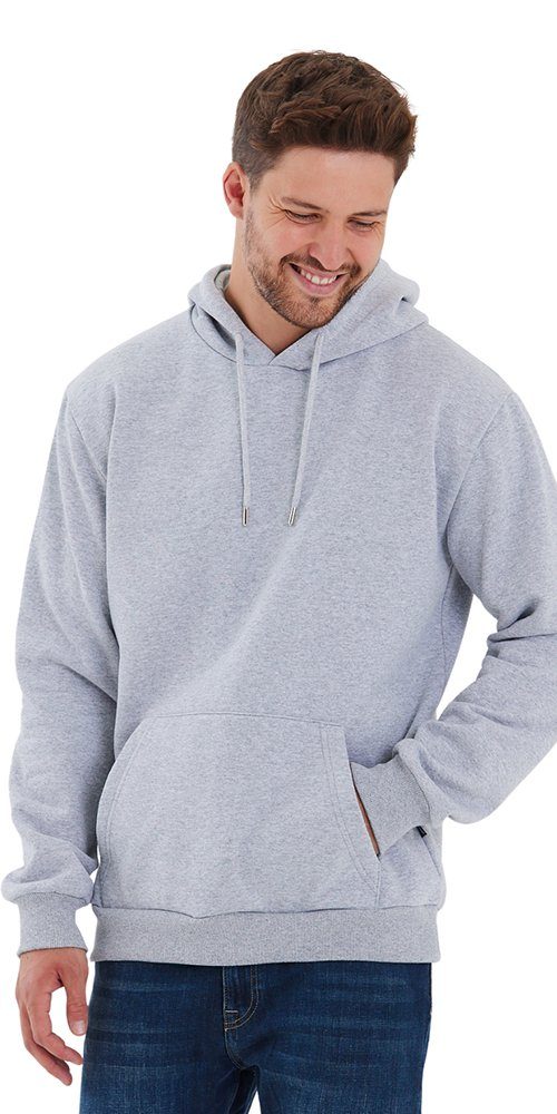 mit Sweatshirt COMEOR Hellgrau Herren Kapuze Hoodie Kapuzenpullover