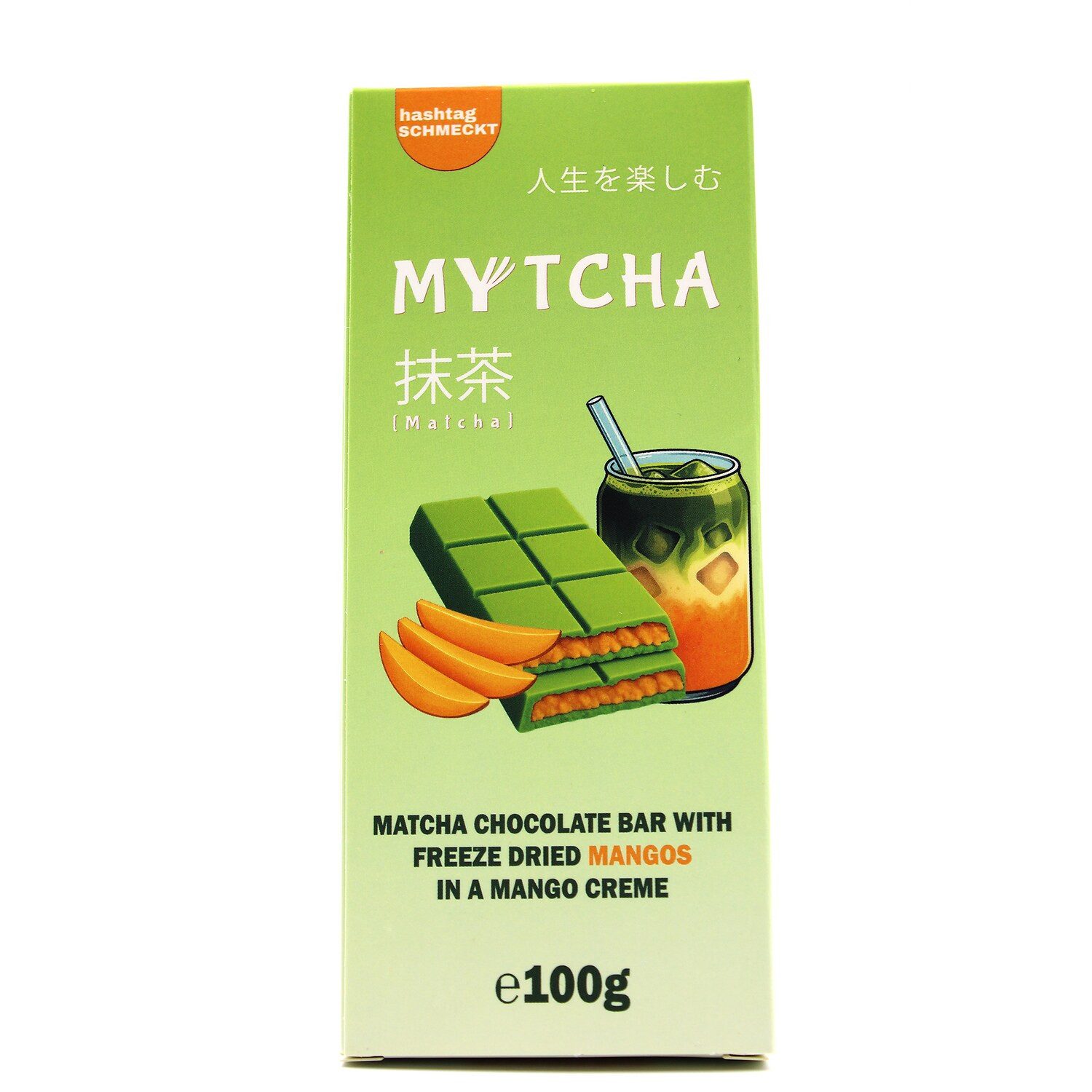 Tee, 1 x 100 g, Matcha Mango