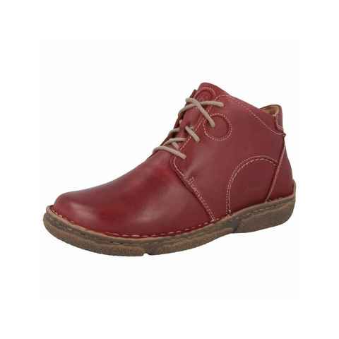 Josef Seibel rot Schnürstiefelette (1-tlg)