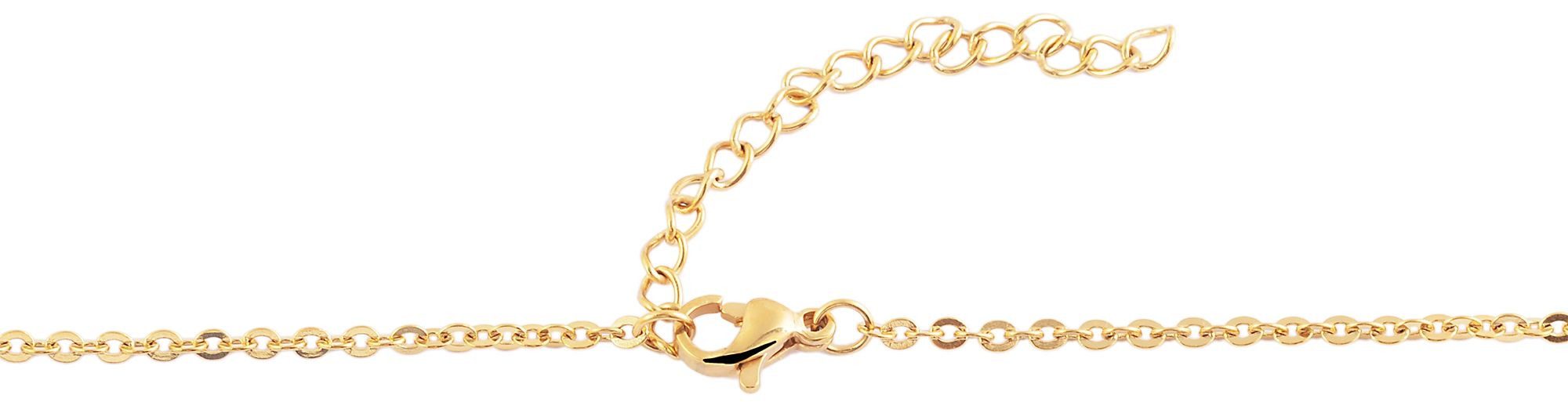 AKZENT Edelstahlkette Terenna gold Damen wasserfest günstig online kaufen