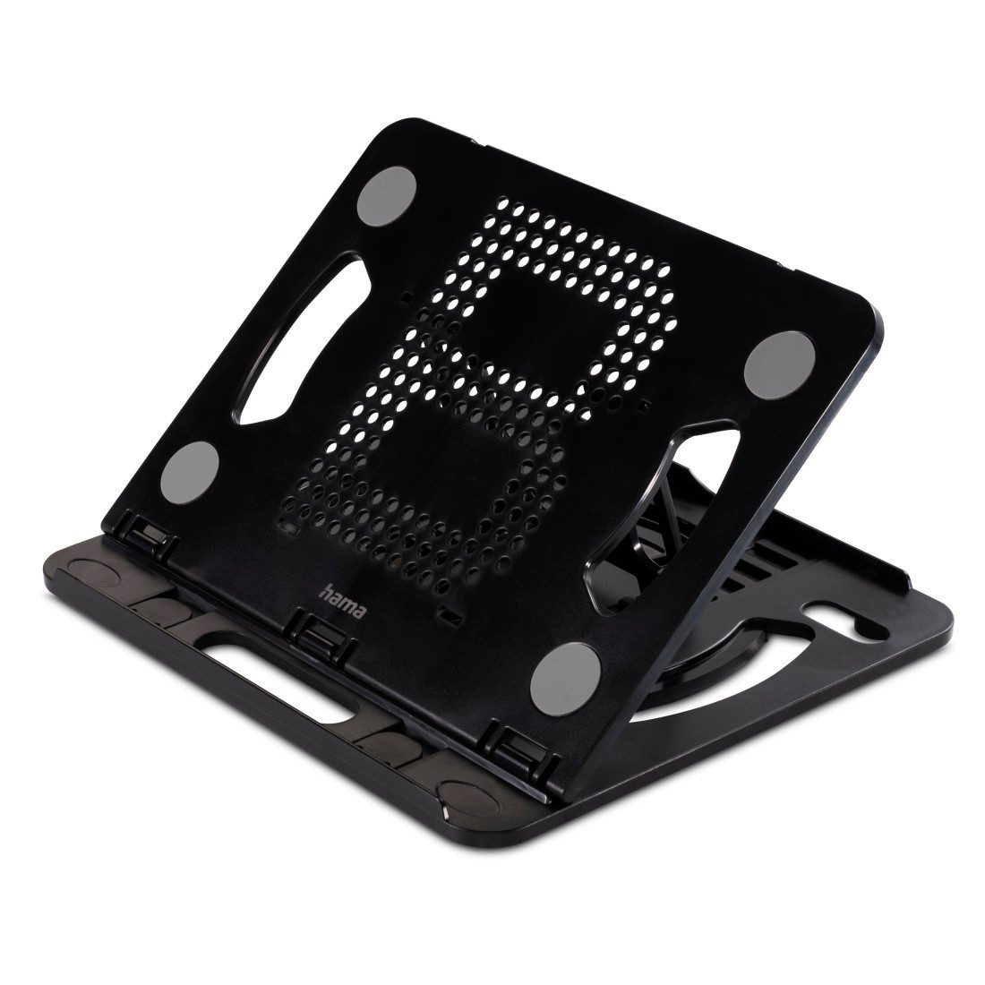 Hama Laptop-Ständer Laptop-Stand "Rotation", 360° drehbar, neigbar, bis 40 cm (15,6), (bis 15,6 Zoll) – Bild 3 von 5