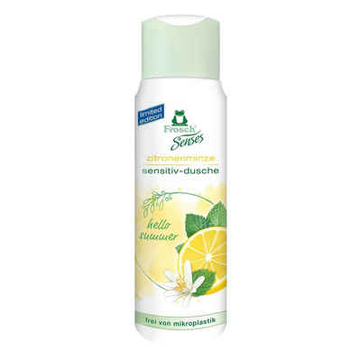 FROSCH Duschcreme Frosch Senses Sensitiv Dusche Zitronenminze 300ml - Duschmittel (1er P