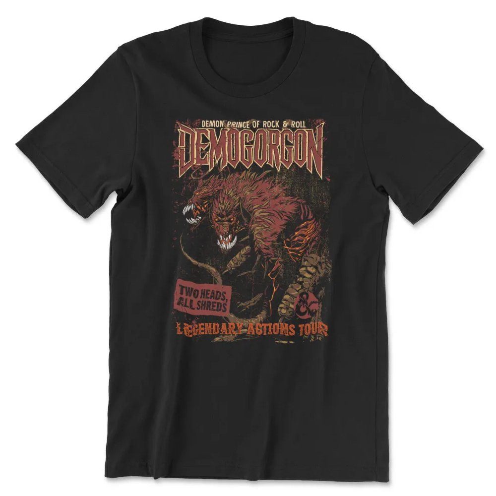 DUNGEONS & DRAGONS T-Shirt Demogorgon - Prince OF Rock & Roll T-Shirt