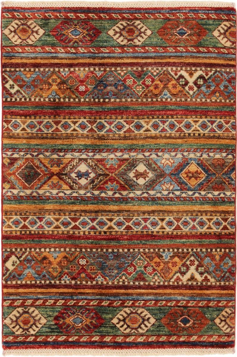 Orientteppich Arijana Shaal 84x121 Handgeknüpfter Orientteppich, Nain Trading, rechteckig, Höhe: 5 mm