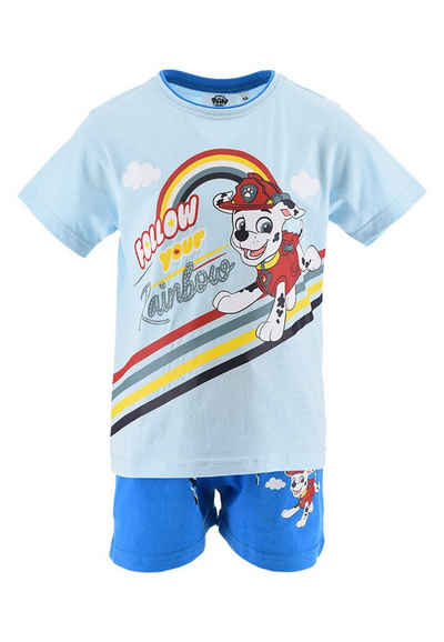 PAW PATROL T-Shirt & Shorts Marshall Bekleidungs-Set (2-tlg) Shorty