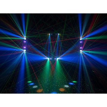 EUROLITE Discolicht LED Multi FX Laser Bar komplette Lichtshow für Deine Party Lichteffekt
