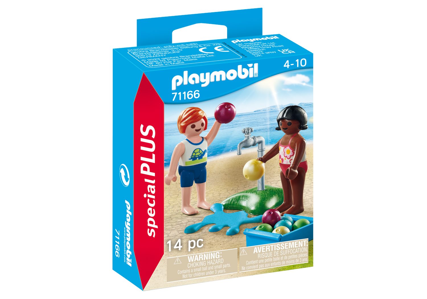 Playmobil® City Life Kinder mit Wasserballons Konstruktions-Spielset, (Kinder mit Wasserballons), Made in Europe