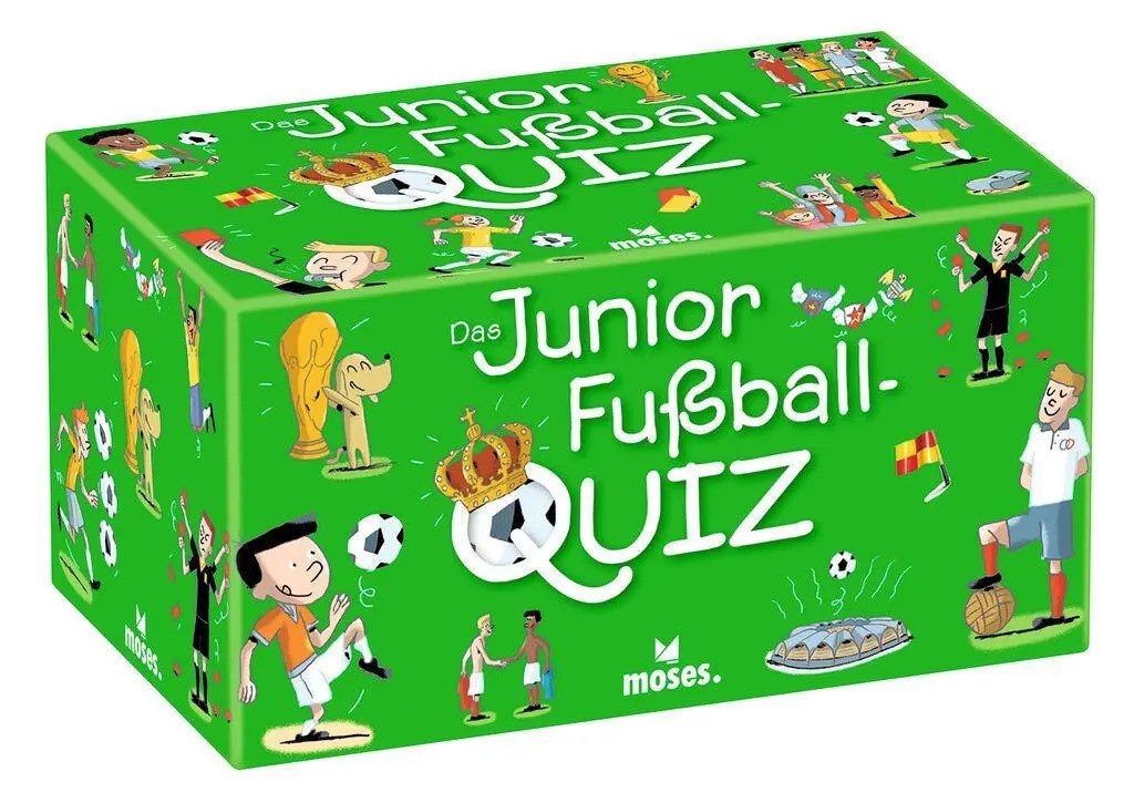 Moses. Verlag Spiel Das Junior Fußball-Quiz