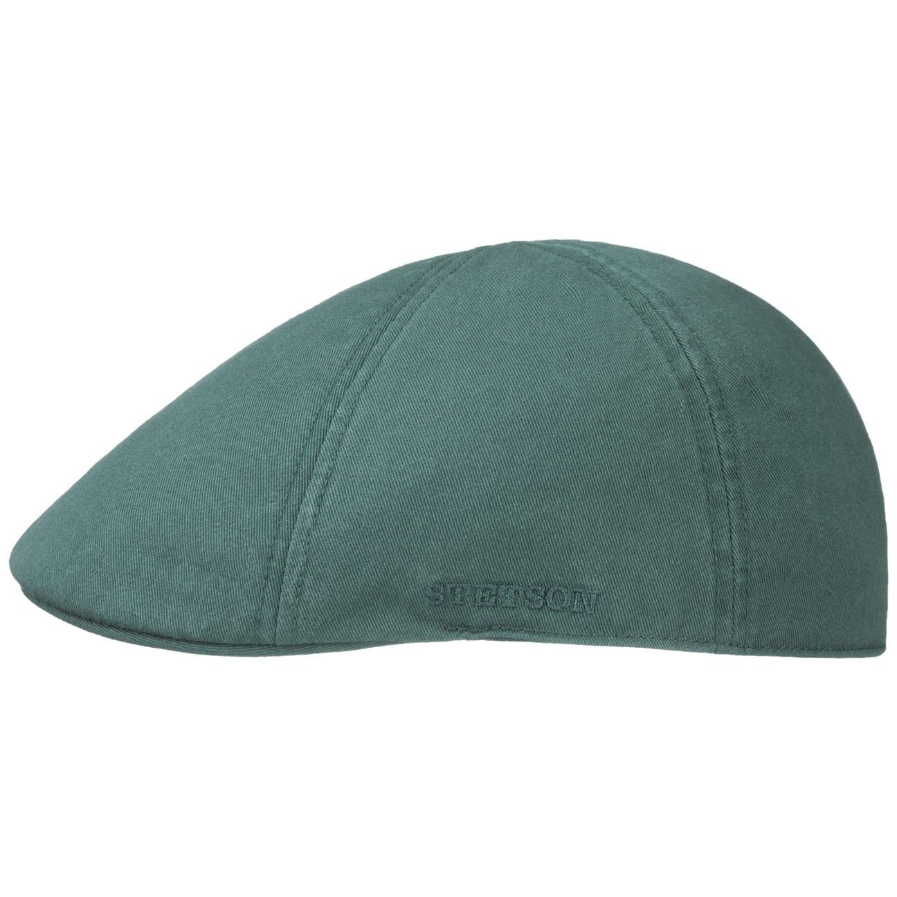 Stetson Flat Cap (1-St) Schirmmütze mit Schirm petrol | Schiebermützen