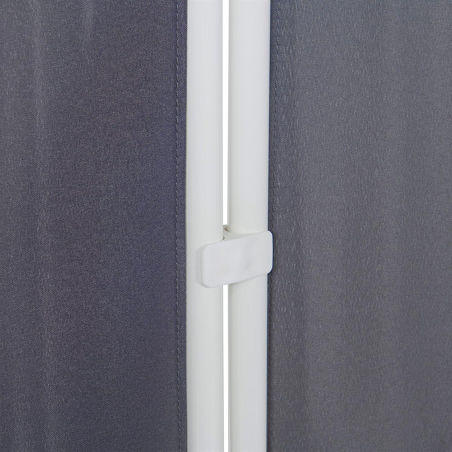 Leco Paravent 3-teilig anthrazit Sichtschutz Stellwand Garten Umkleide (Spar-Set, 1 St., 1 Paravent anthrazit), wetterfest – Bild 5 von 5