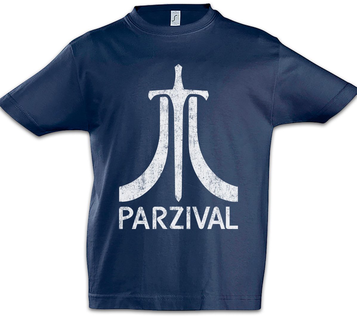 Print-Shirt Parzival Kinder T-ShirtRPG Dungeons Role Game Play Dragons Chracter