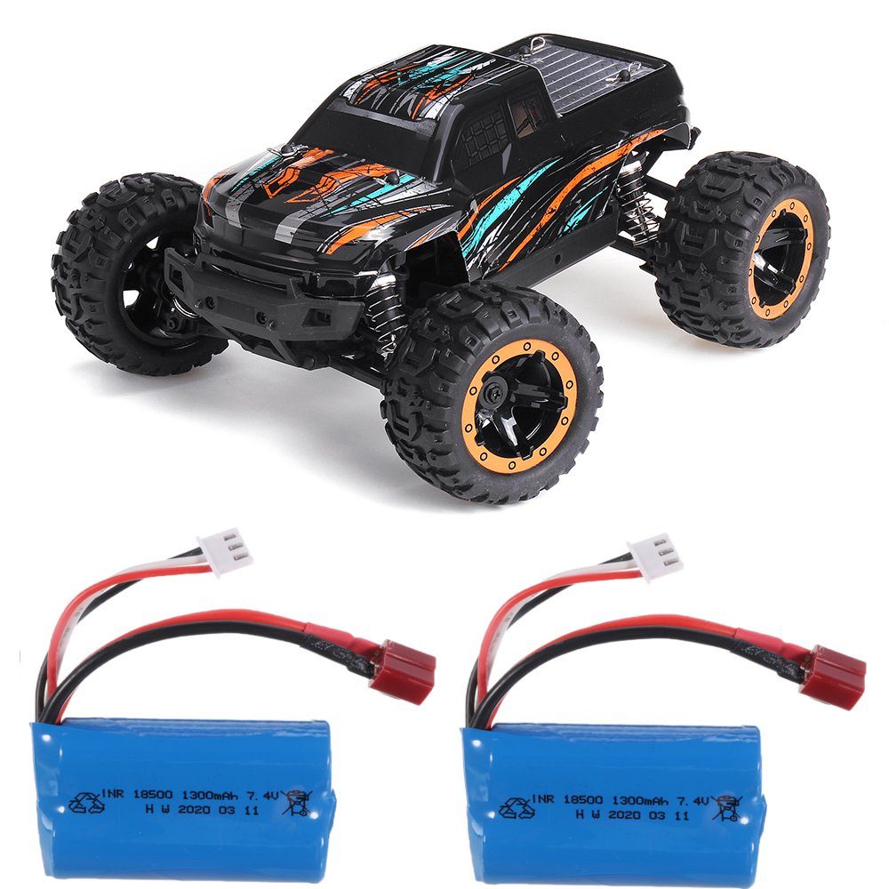 Insma RCAuto (116 2,4 Ghz RCTruck bürstenloses RCGeländewagen 45km/h), mit 2 Akkus