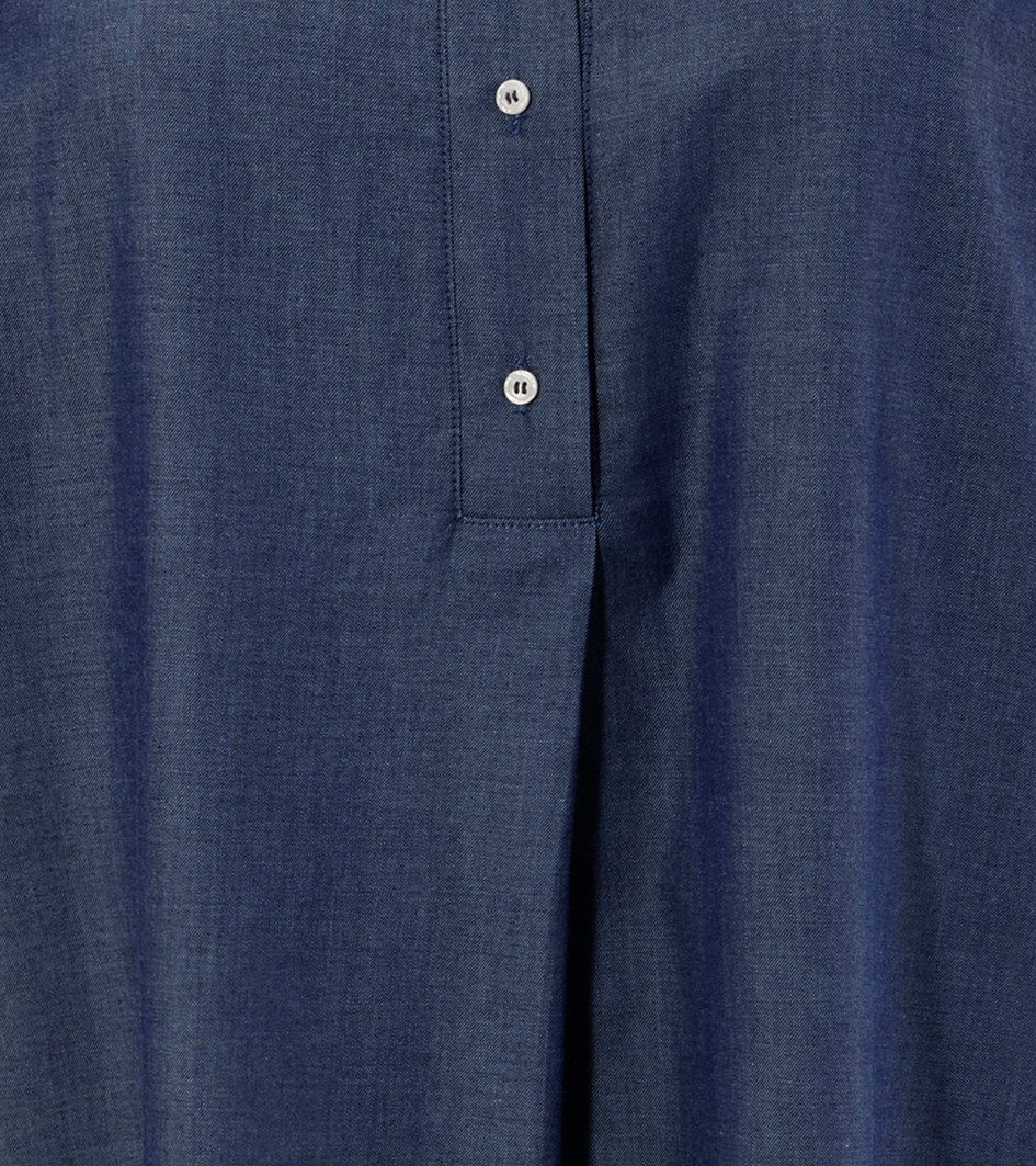 Aniston PLUS Jeanskleid mit Hemdkragen
