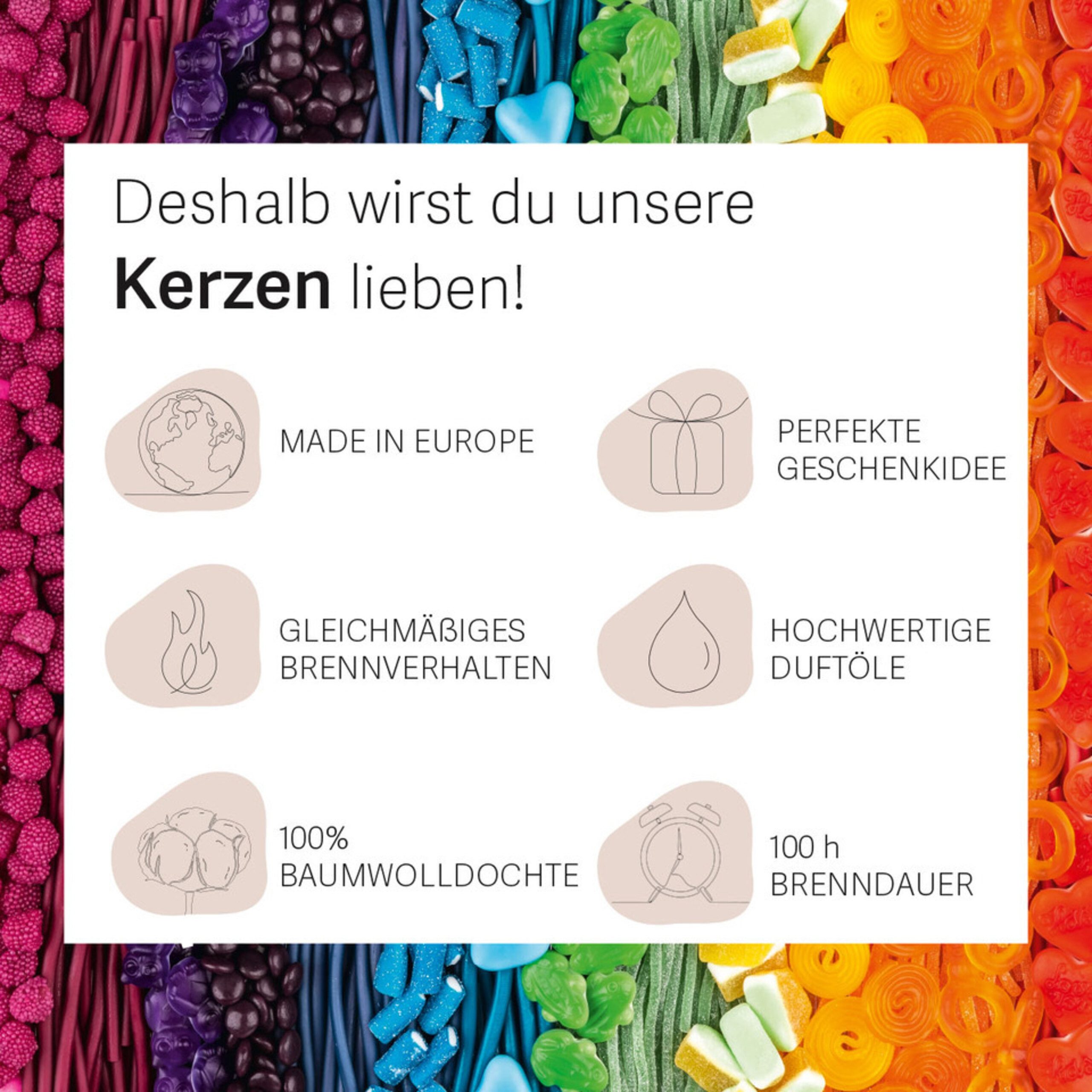 HARIBO Duftkerze Haribo™, Exotic günstig online kaufen